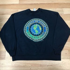 Vintage March Of Dimes Crewneck
